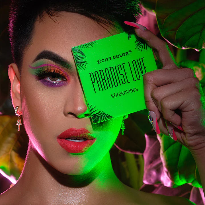 City color Green Love eyeshadow palette 💚