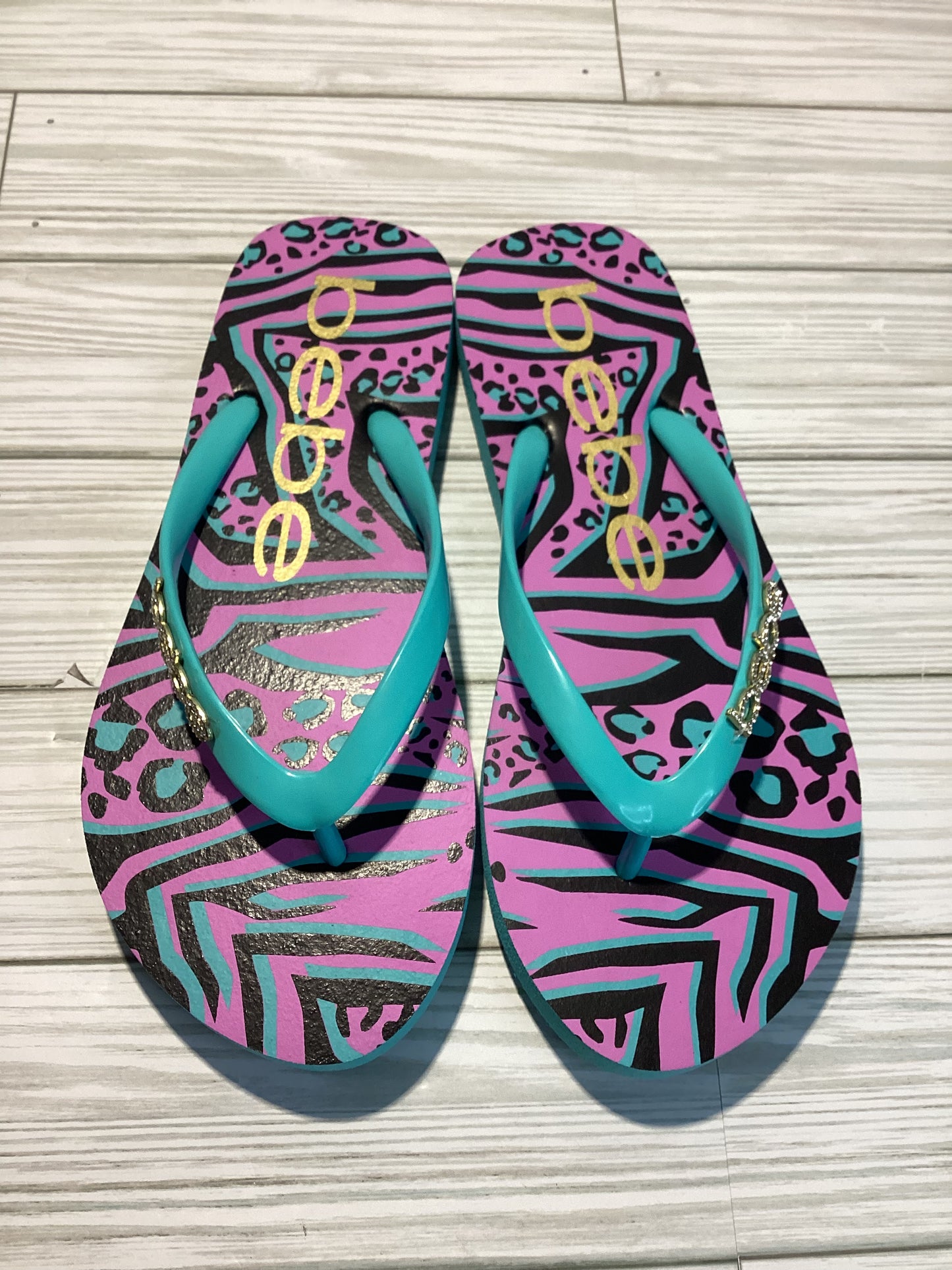 Bebe Flip Flops *Animal Print*