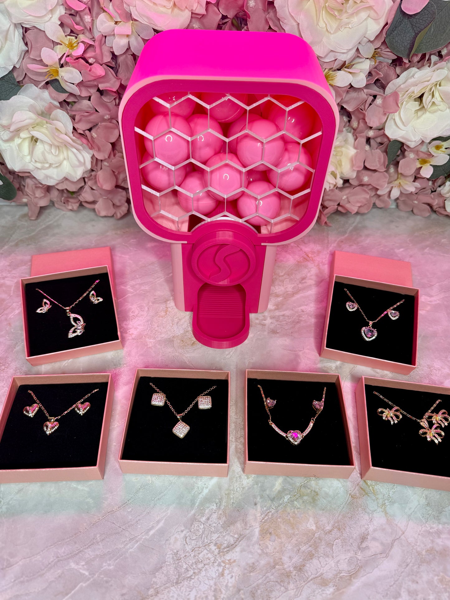 Jewelry Surprise Capsule – Gold Tone Set ✨💗