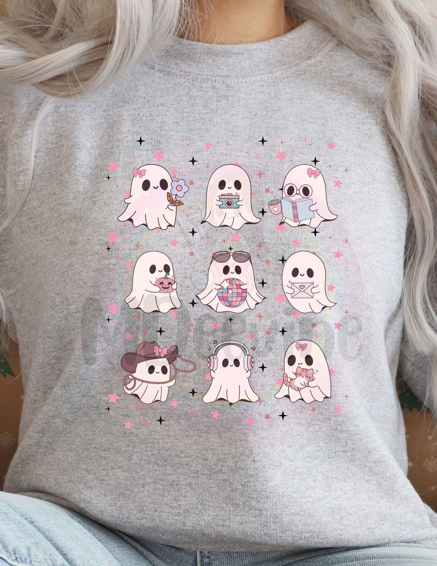 👻 Cute Little Ghosts Halloween Sweatshirt 🎀