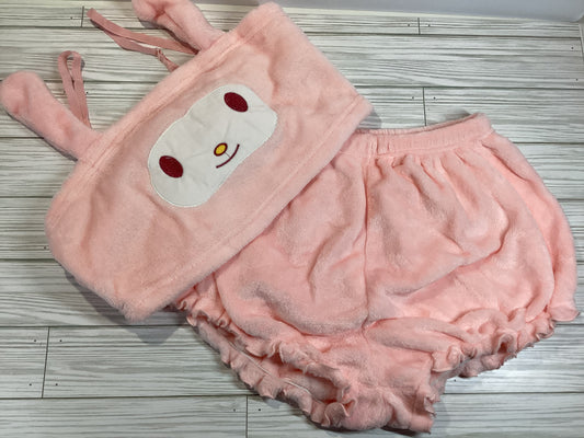 Pink Peluche Pajama