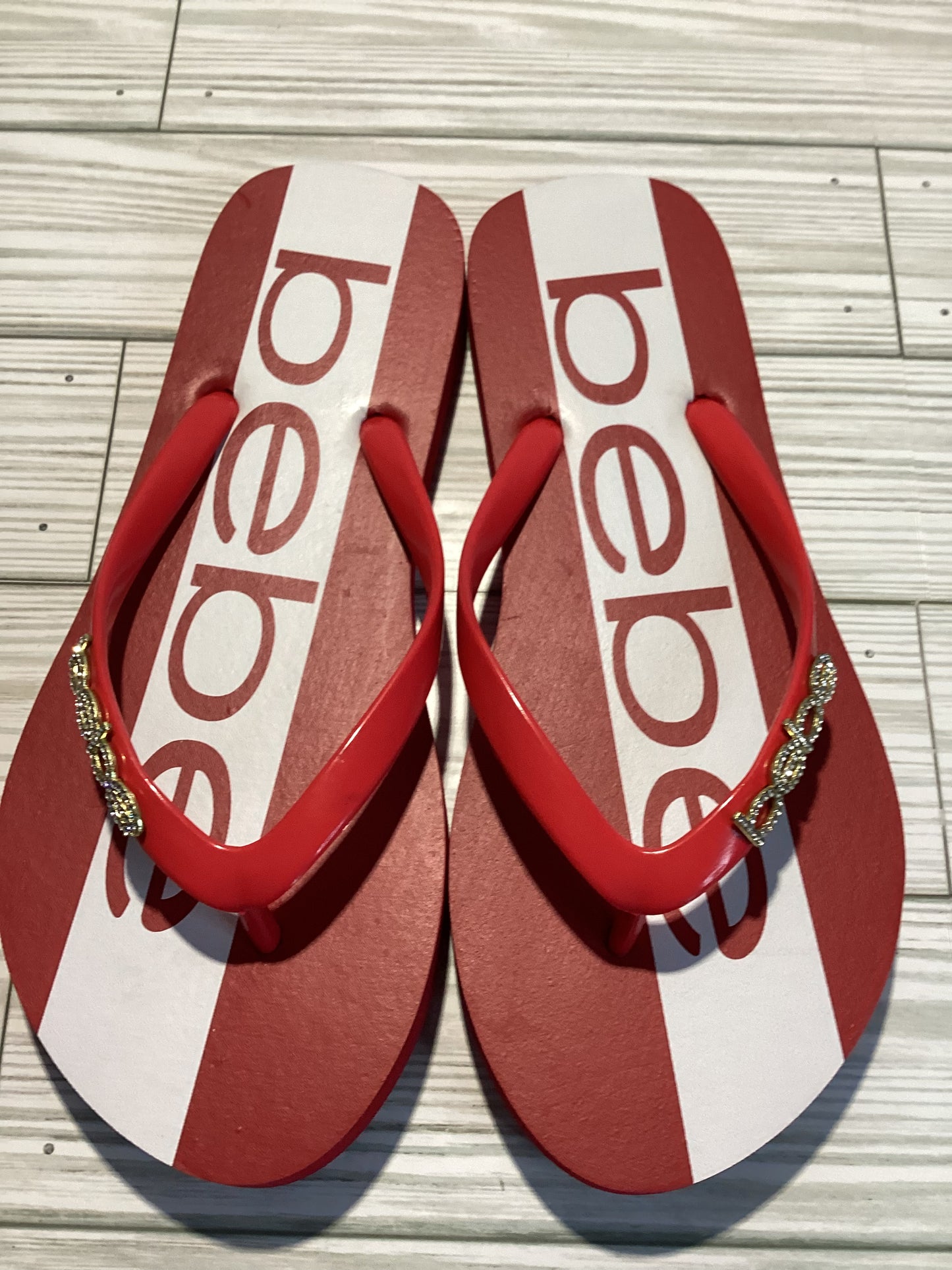 Bebe Flip Flop *Red*